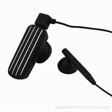 10m Bluetooth Earphones, Hands-stereo, 3 to 4h Talking Time, Original CSR Chip, Support A2DP